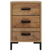 vidaXL Bedside Cabinets 2 pcs 15.7