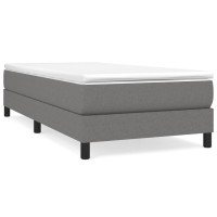 vidaXL Bed Frame Dark Gray 39.4