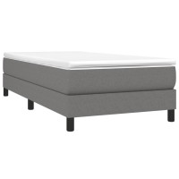 vidaXL Bed Frame Dark Gray 39.4