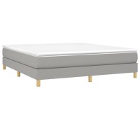 vidaXL Bed Frame Light Gray 72