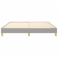 vidaXL Bed Frame Light Gray 72