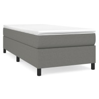 vidaXL Bed Frame Dark Gray 39.4