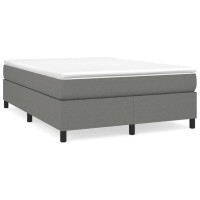 vidaXL Bed Frame Dark Gray 59.8