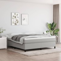 vidaXL Bed Frame Light Gray 76