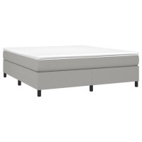 vidaXL Bed Frame Light Gray 76