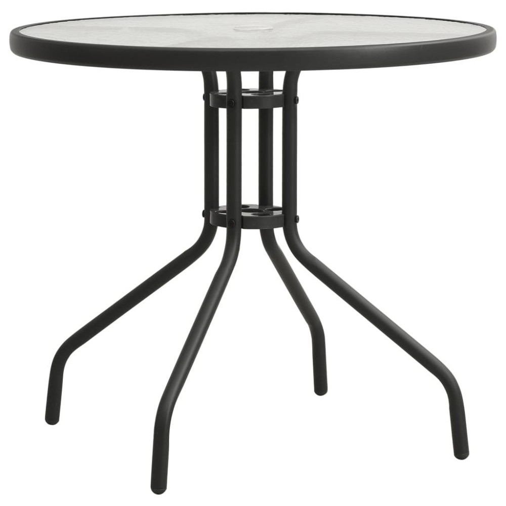 vidaXL Bistro Table Anthracite 脴31.5