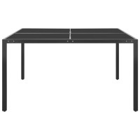 vidaXL Patio Table Anthracite 51.2