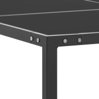 vidaXL Patio Table Anthracite 51.2