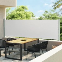 vidaXL Patio Retractable Side Awning 55.1