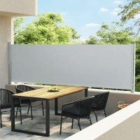 vidaXL Patio Retractable Side Awning 55.1