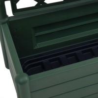 vidaXL Garden Planter with Trellis 39.4