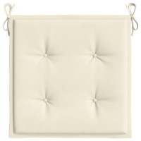 vidaXL Garden Chair Cushions 6 pcs Cream 19.7