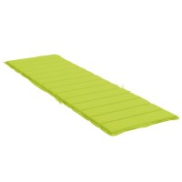 vidaXL Sun Lounger Cushion Bright Green 78.7
