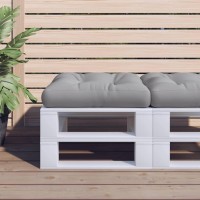 vidaXL Pallet Cushion Gray 19.7