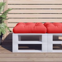 vidaXL Pallet Cushion Red 19.7