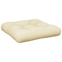 vidaXL Pallet Cushion Cream 23.6
