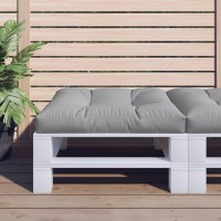 vidaXL Pallet Cushion Gray 27.6