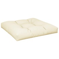 vidaXL Pallet Cushion Cream 27.6