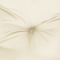 vidaXL Pallet Cushion Cream 31.5