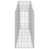 vidaXL Arched Gabion Baskets 5 pcs 78.7