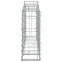 vidaXL Arched Gabion Baskets 4 pcs 78.7