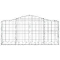 vidaXL Arched Gabion Baskets 8 pcs 78.7