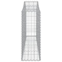 vidaXL Arched Gabion Baskets 20 pcs 78.7