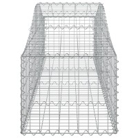 vidaXL Arched Gabion Baskets 3 pcs 78.7