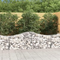 vidaXL Arched Gabion Baskets 5 pcs 78.7