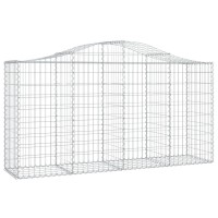 vidaXL Arched Gabion Baskets 6 pcs 78.7