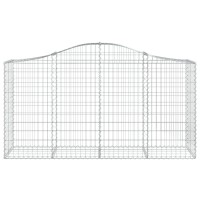 vidaXL Arched Gabion Baskets 6 pcs 78.7