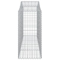 vidaXL Arched Gabion Baskets 8 pcs 78.7