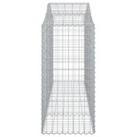 vidaXL Arched Gabion Baskets 12 pcs 78.7