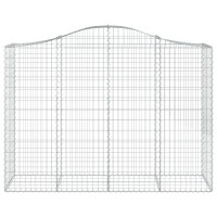 vidaXL Arched Gabion Baskets 6 pcs 78.7