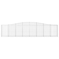 vidaXL Arched Gabion Baskets 25 pcs 157.5