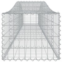 vidaXL Arched Gabion Baskets 6 pcs 157.5