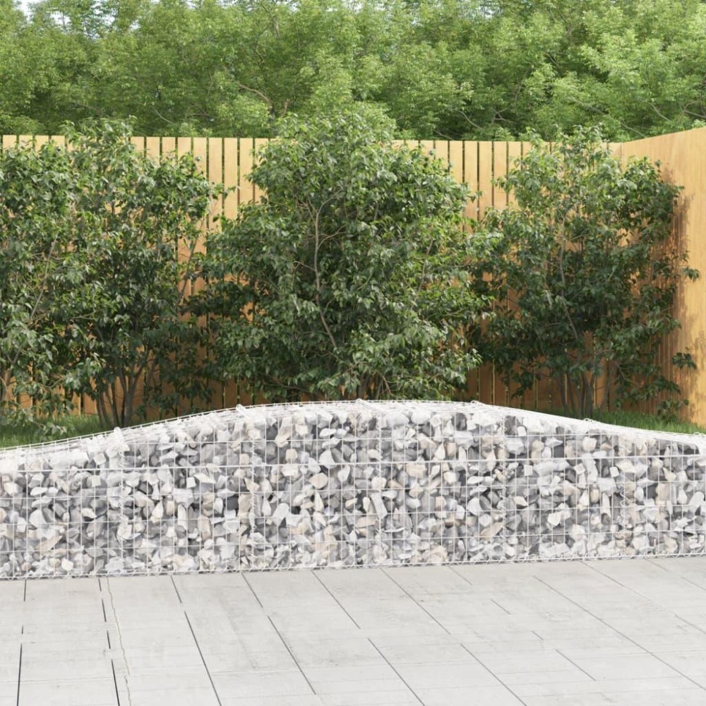 vidaXL Arched Gabion Baskets 25 pcs 157.5