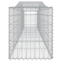 vidaXL Arched Gabion Baskets 7 pcs 157.5