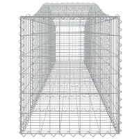 vidaXL Arched Gabion Baskets 9 pcs 157.5