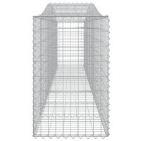 vidaXL Arched Gabion Baskets 9 pcs 157.5