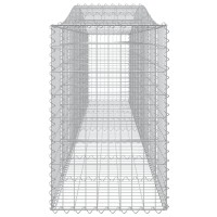 vidaXL Arched Gabion Baskets 25 pcs 157.5