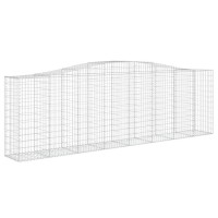 vidaXL Arched Gabion Baskets 10 pcs 157.5