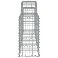 vidaXL Arched Gabion Baskets 5 pcs 78.7