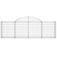 vidaXL Arched Gabion Baskets 25 pcs 78.7