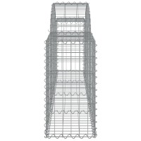 vidaXL Arched Gabion Baskets 25 pcs 78.7