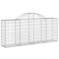 vidaXL Arched Gabion Baskets 40 pcs 78.7