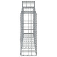 vidaXL Arched Gabion Baskets 40 pcs 78.7