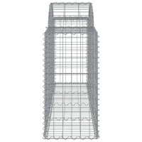 vidaXL Arched Gabion Baskets 3 pcs 78.7