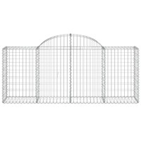 vidaXL Arched Gabion Baskets 20 pcs 78.7