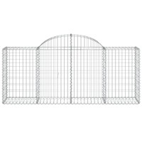 vidaXL Arched Gabion Baskets 30 pcs 78.7